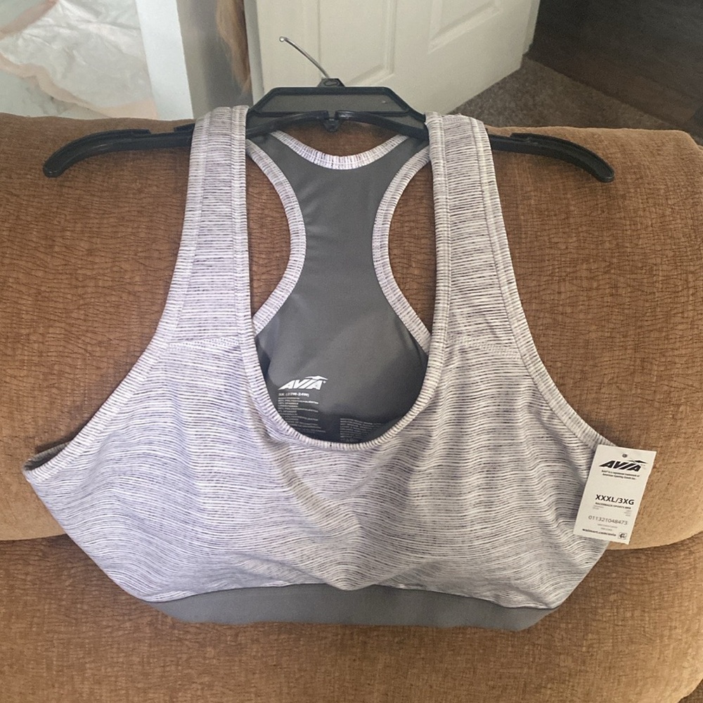 Avia Gray Sports Bra